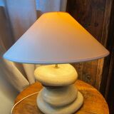 Pebble table lamp, adjustable shade, François Chatain