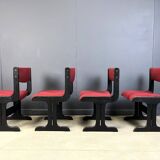 Set of 4 danish dining chairs by Farstrup Mobler, 1970s