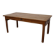 Antique Cherry French Farmhouse Dining Table, 19th Century