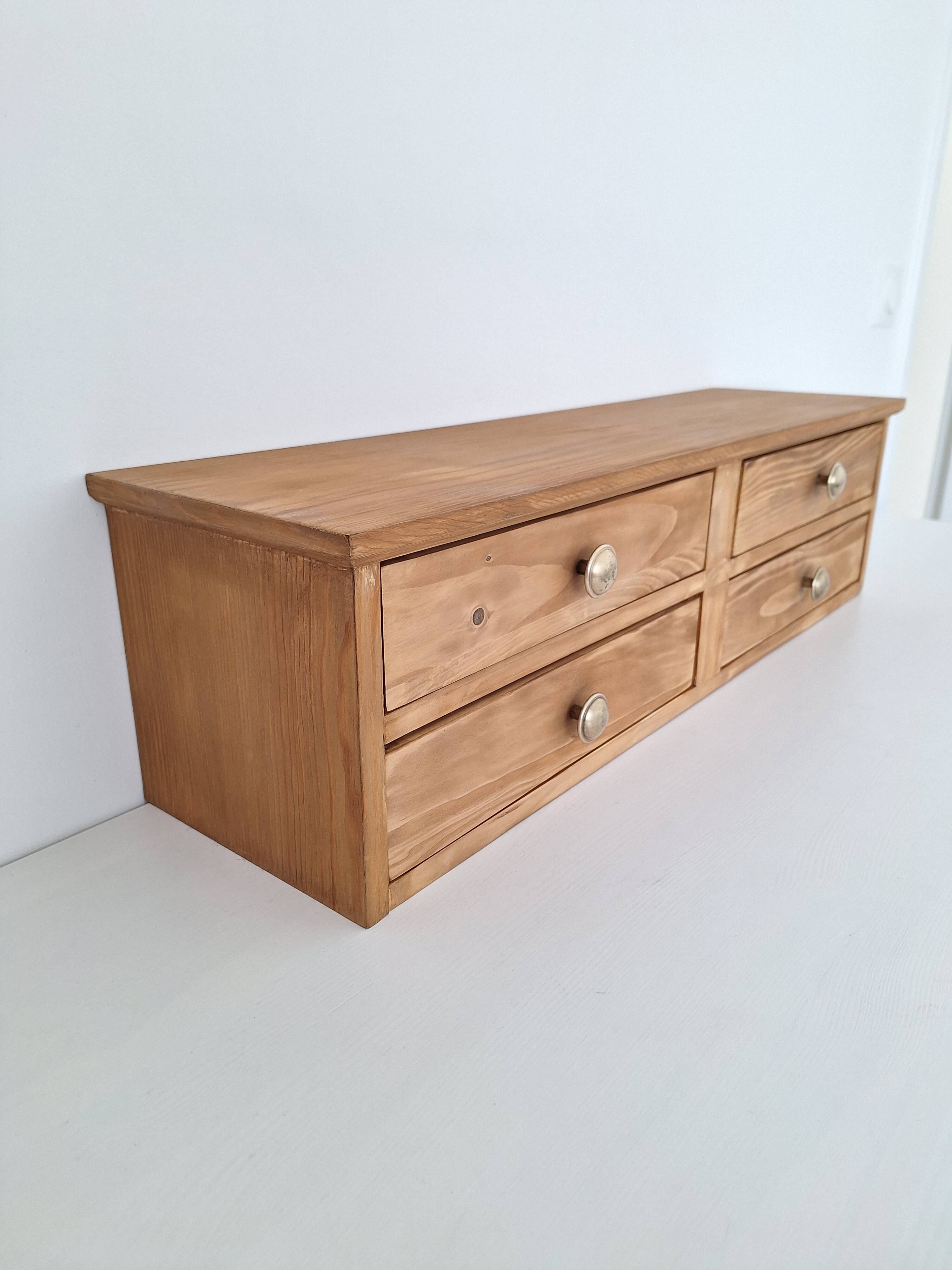 Vintage wooden shelf