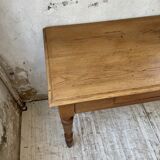 Oak table console