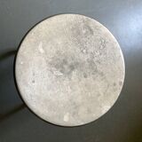 Habitat aluminium cast iron stool 1980