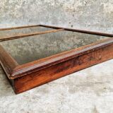 Vitrine de table d'exposition ancienne