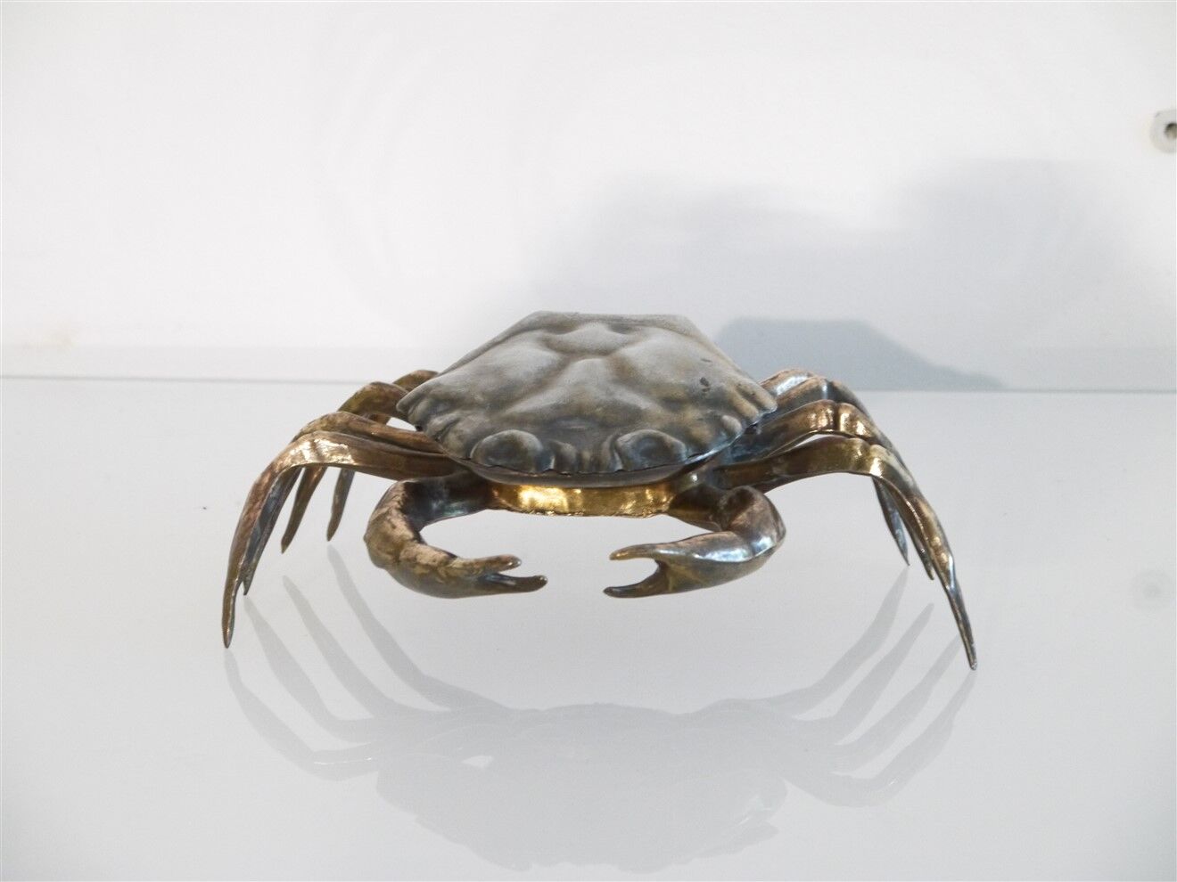 Vintage crab shape box 1960