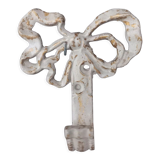 Patinated linen hook