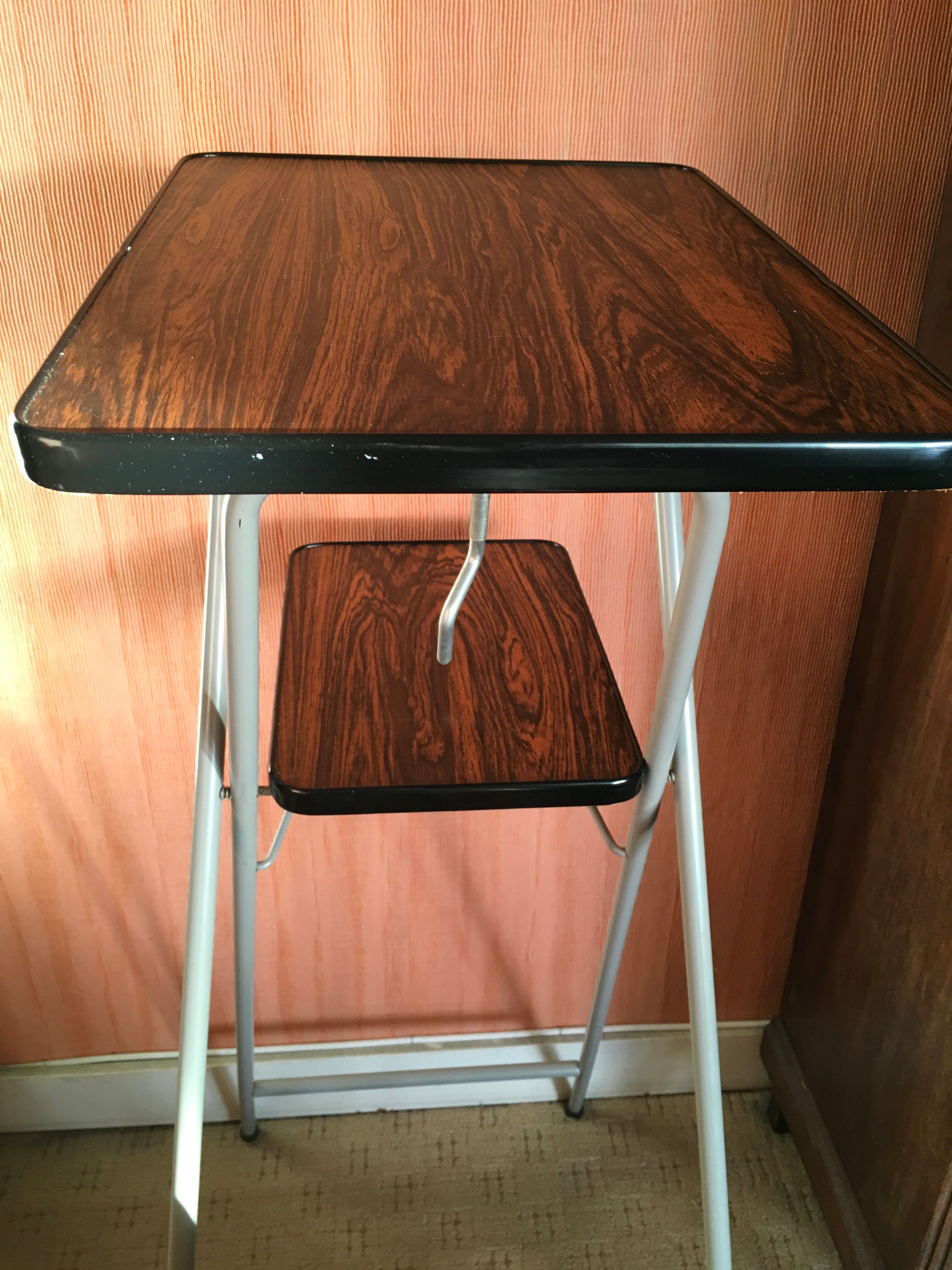 Table of projection in the 1960s formica