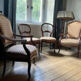 Fauteuils et chaises style Louis-Philippe