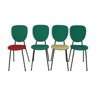Set of 4 chairs, 70s
