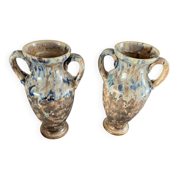 Paires de vases Renault Argent Cher