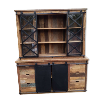 Industrial bookcase