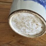 Porcelain baluster vase.