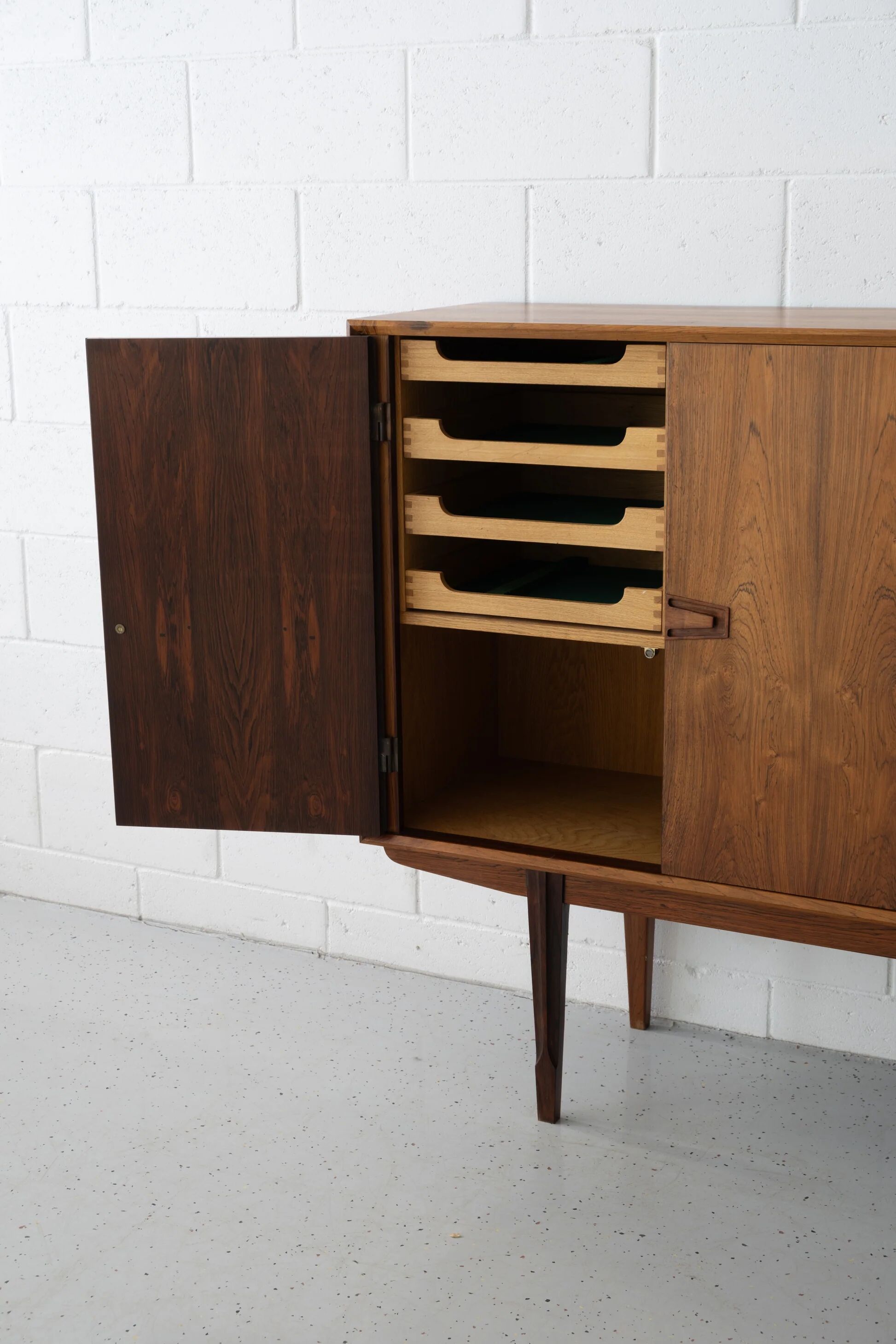 Danish Rosewood High Sideboard