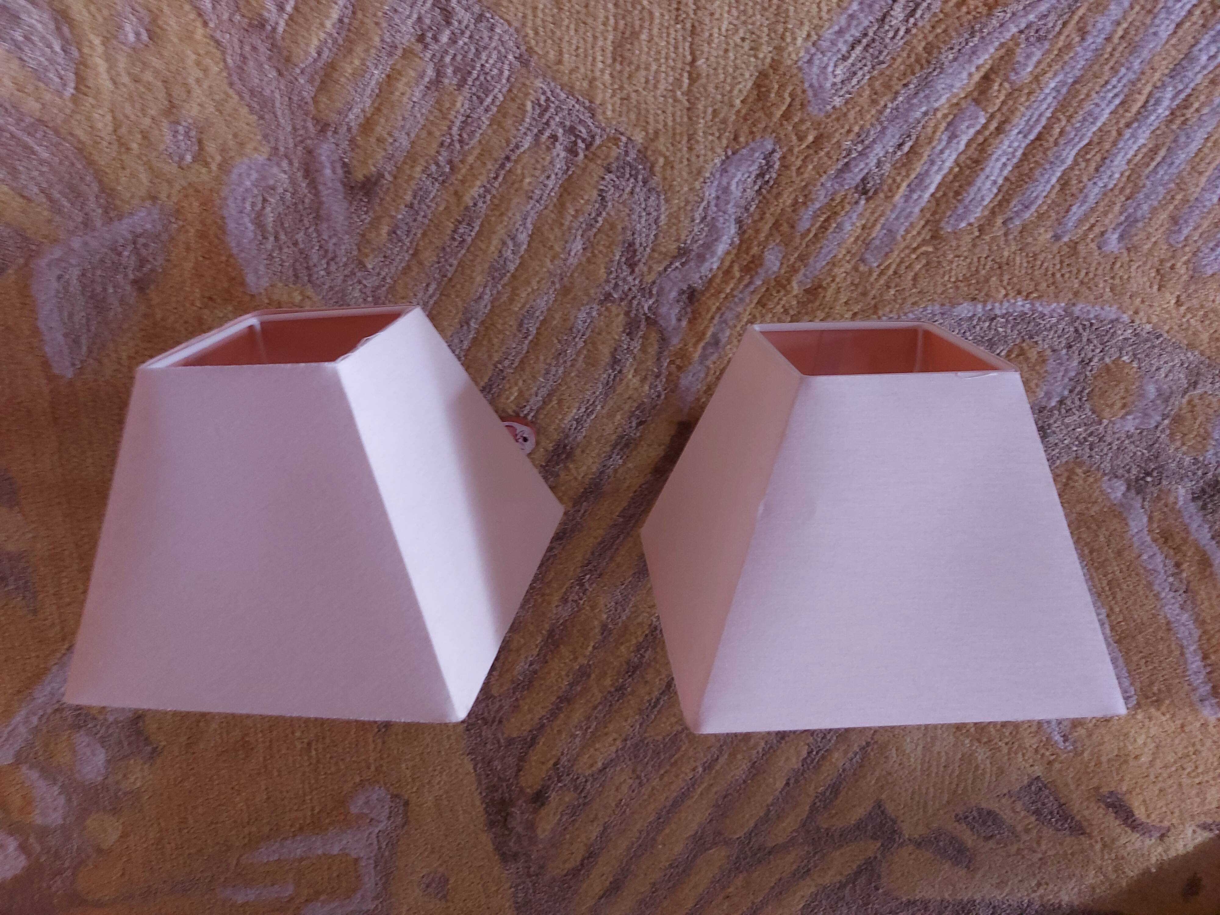 TWO BRASS WALL LIGHTS