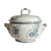 Soup pot in iron earth "Royat" U&C Sarreguemines
