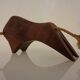 Mahogany Bull Pen Holder, Denmark, 1960s