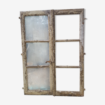 Double window XVIIth patina of origin