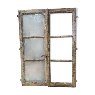 Double window XVIIth patina of origin