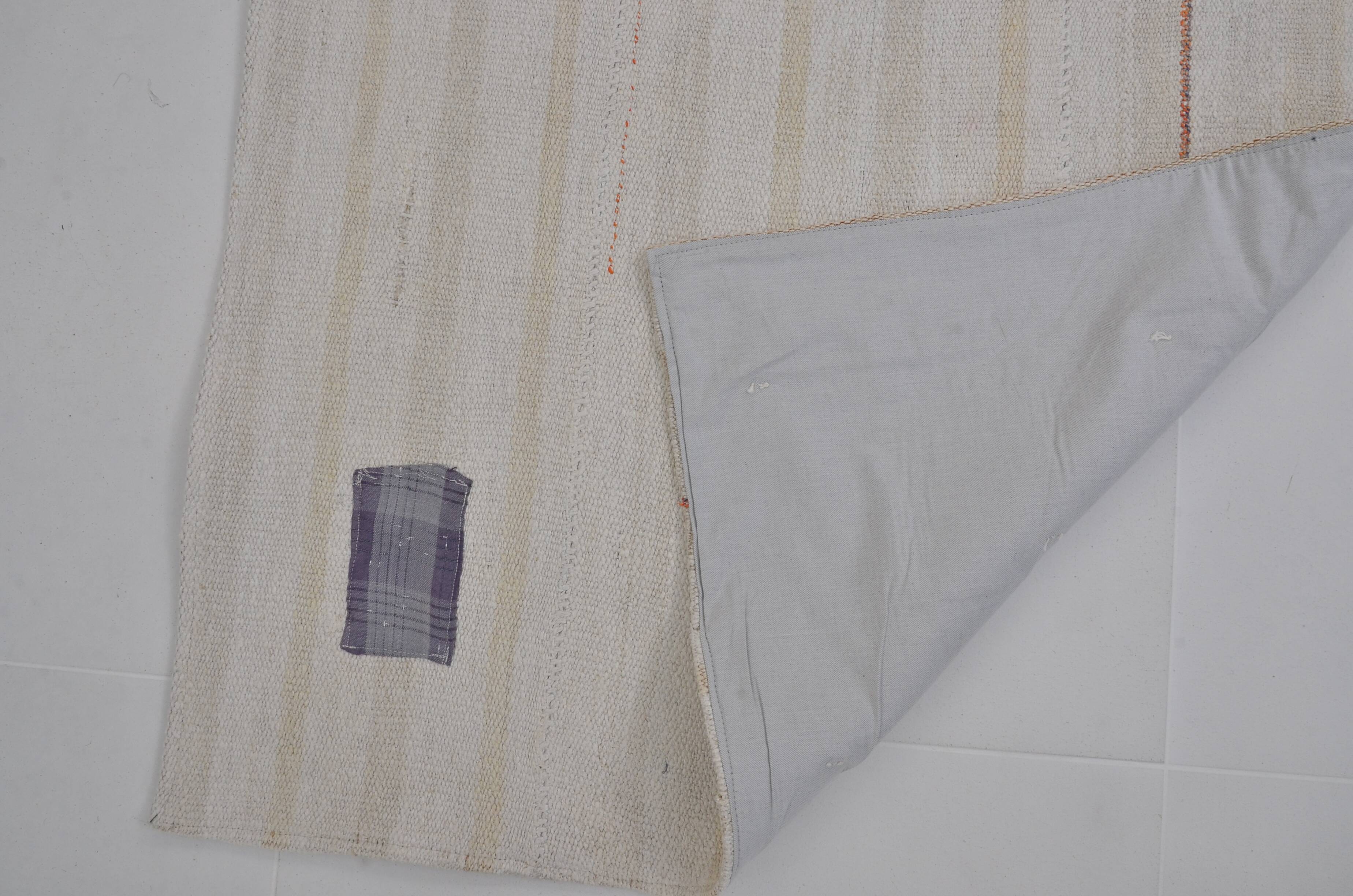 Small Hemp Bohemian Kilim Rug sku 3818