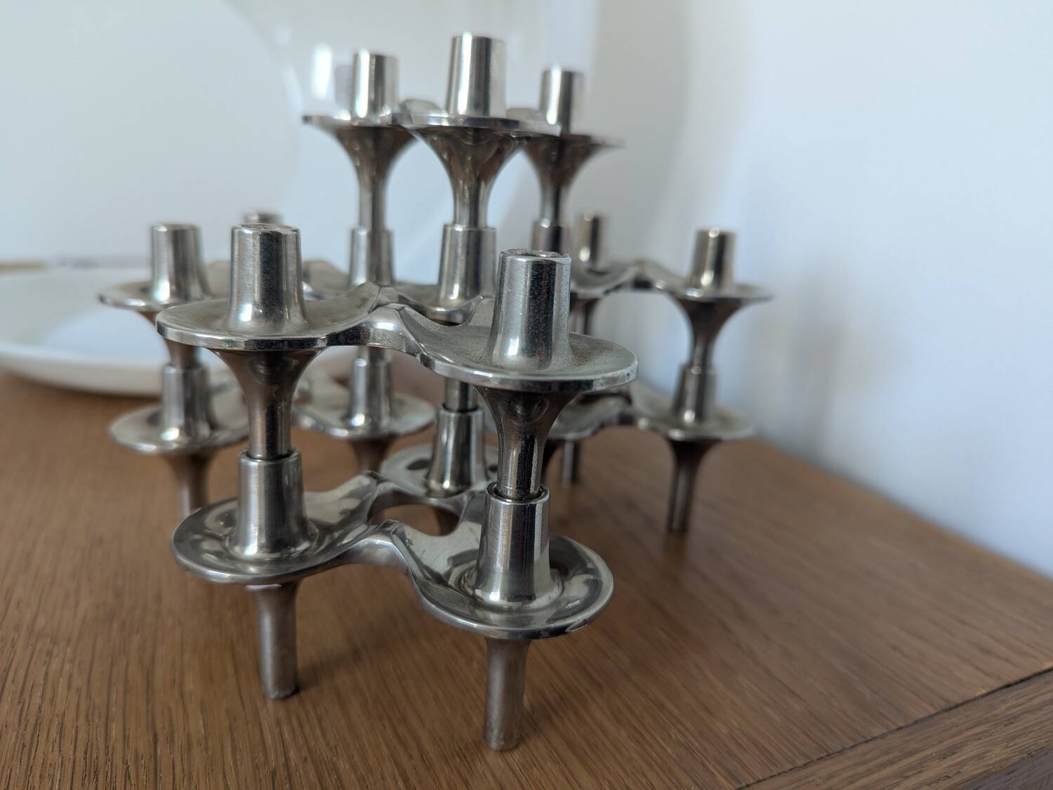 Set de 7 bougeoirs modulables Orion par Nagel BMF