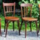 Mix 4 bistro chairs 20/30s