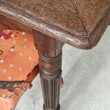1940s farmhouse table in solid oak
