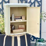 Vintage metal medicine cabinet