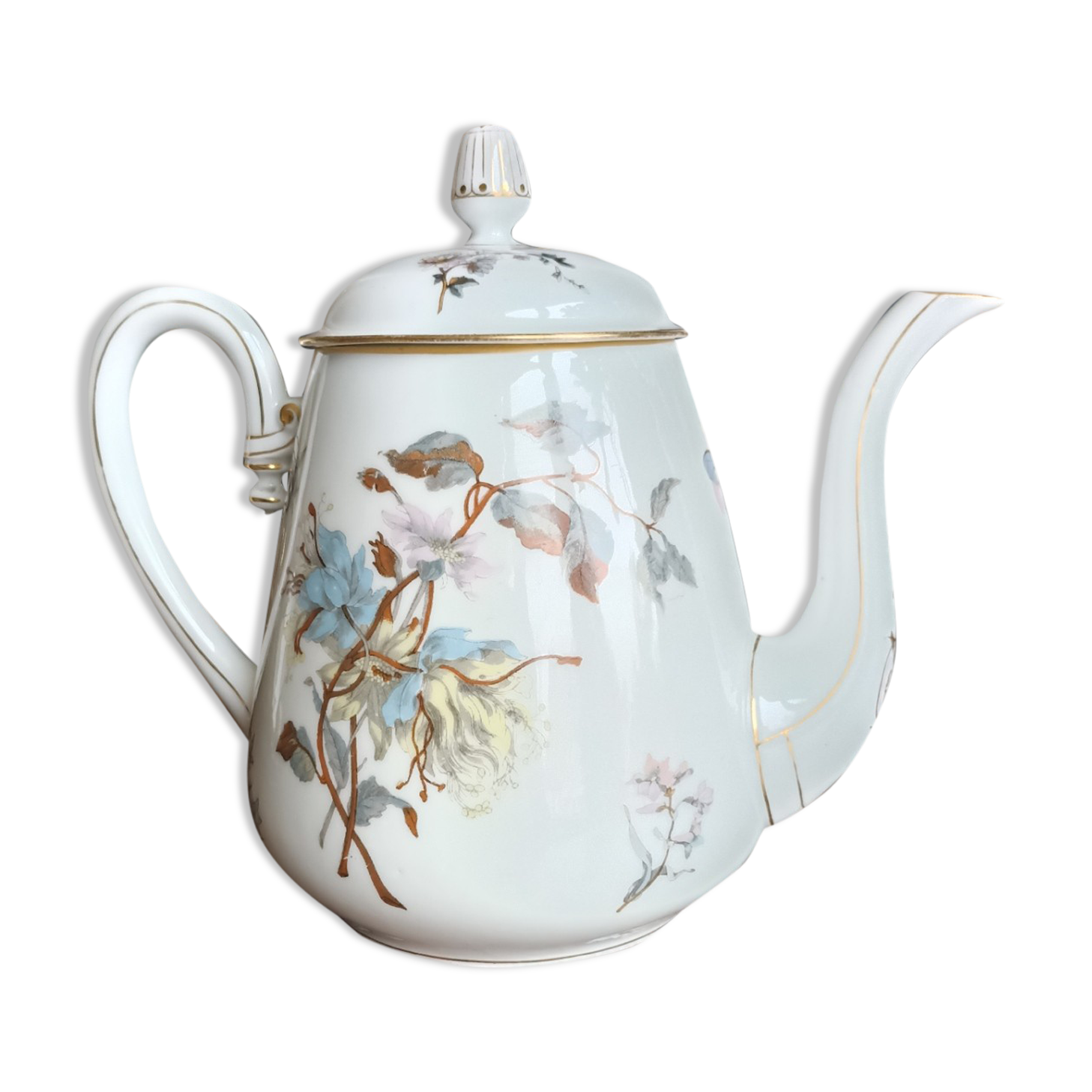 Paris porcelain pourer, Vermont Brothers of the nineteenth century