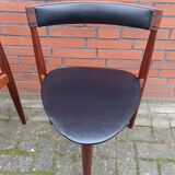 2 x Hans Olsen chairs for Frem Røjle, Denmark, Set de Lux, 1960s