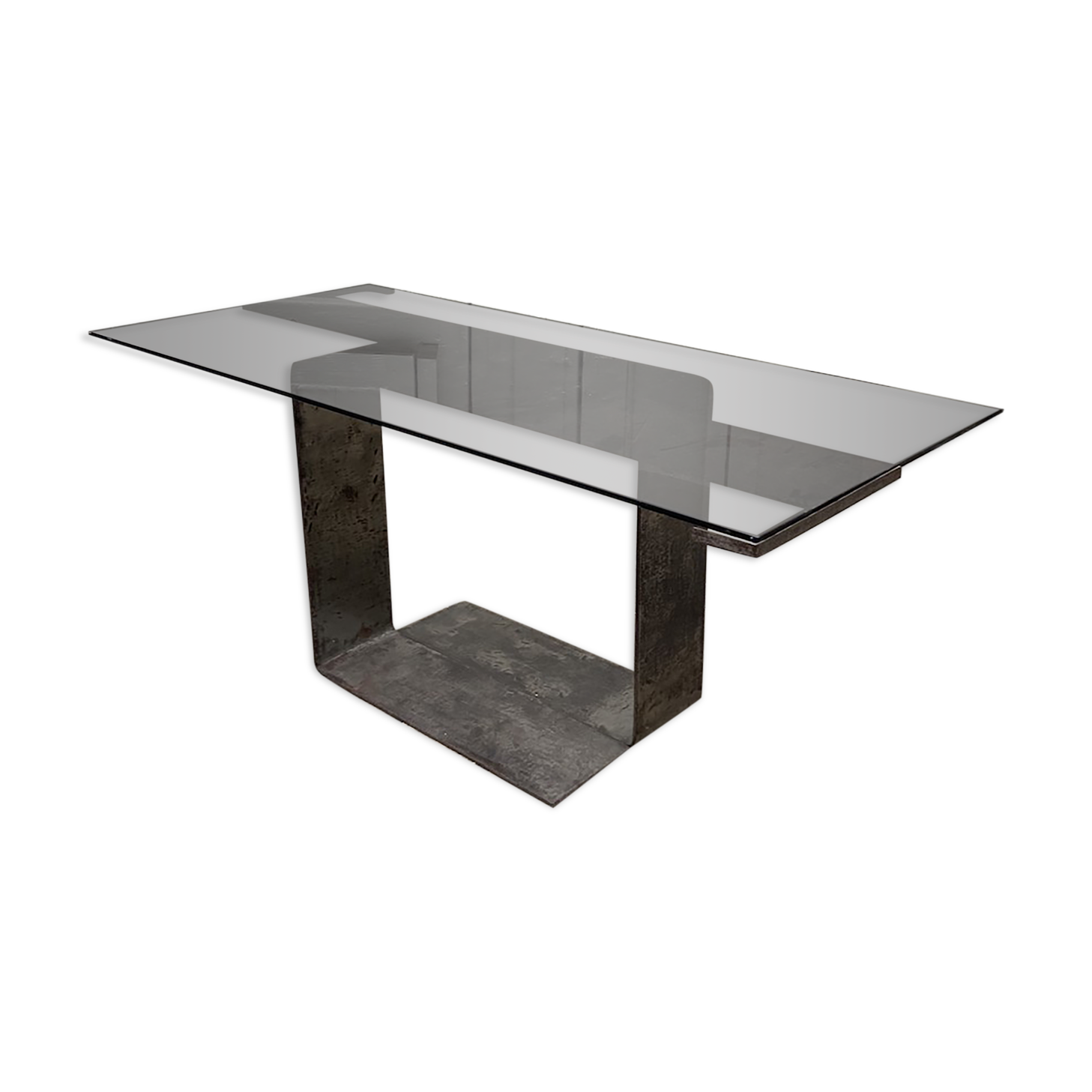 Artisanal Italian coffee table 1970
