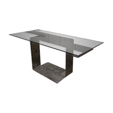 Artisanal Italian coffee table 1970