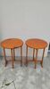 Pair of Burgundian Winegrower Folding Tables