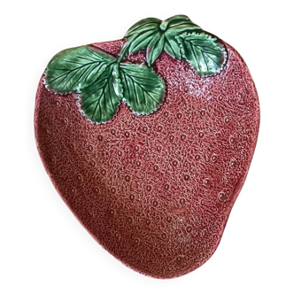 Strawberry barbotine salad bowl - rare piece
