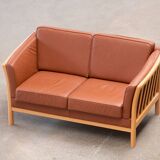 Danish leather sofa