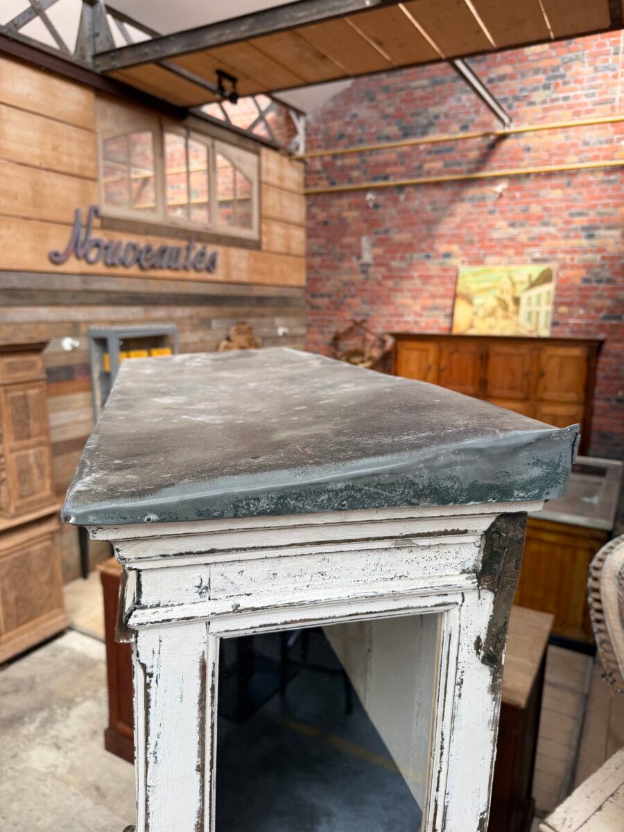 Vitrine patinée XIXème