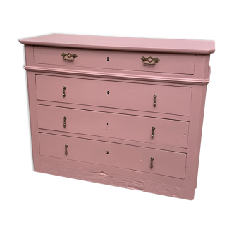 Old pink old dresser