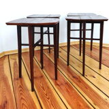 Set of five side tables, czechoslovakia, 1960s