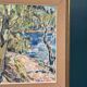 Original Swedish Oil on Canvas - "Natural Landscape" - Signed - Vintage and Framed - 68 × 56 cm