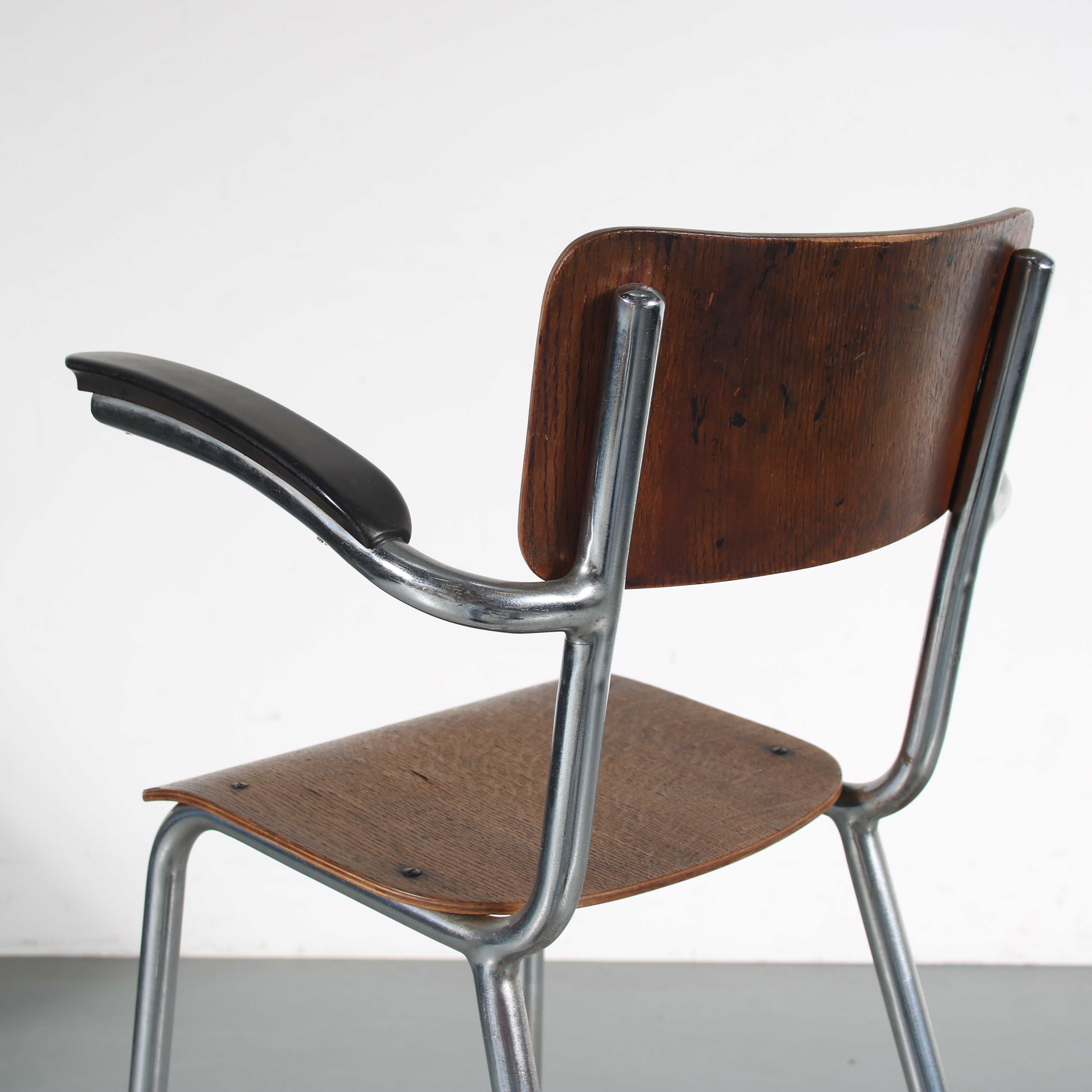 1950s High children chair by Gispen, the Netherlands
