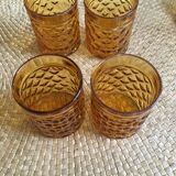 Lot of 6 vintage glasses