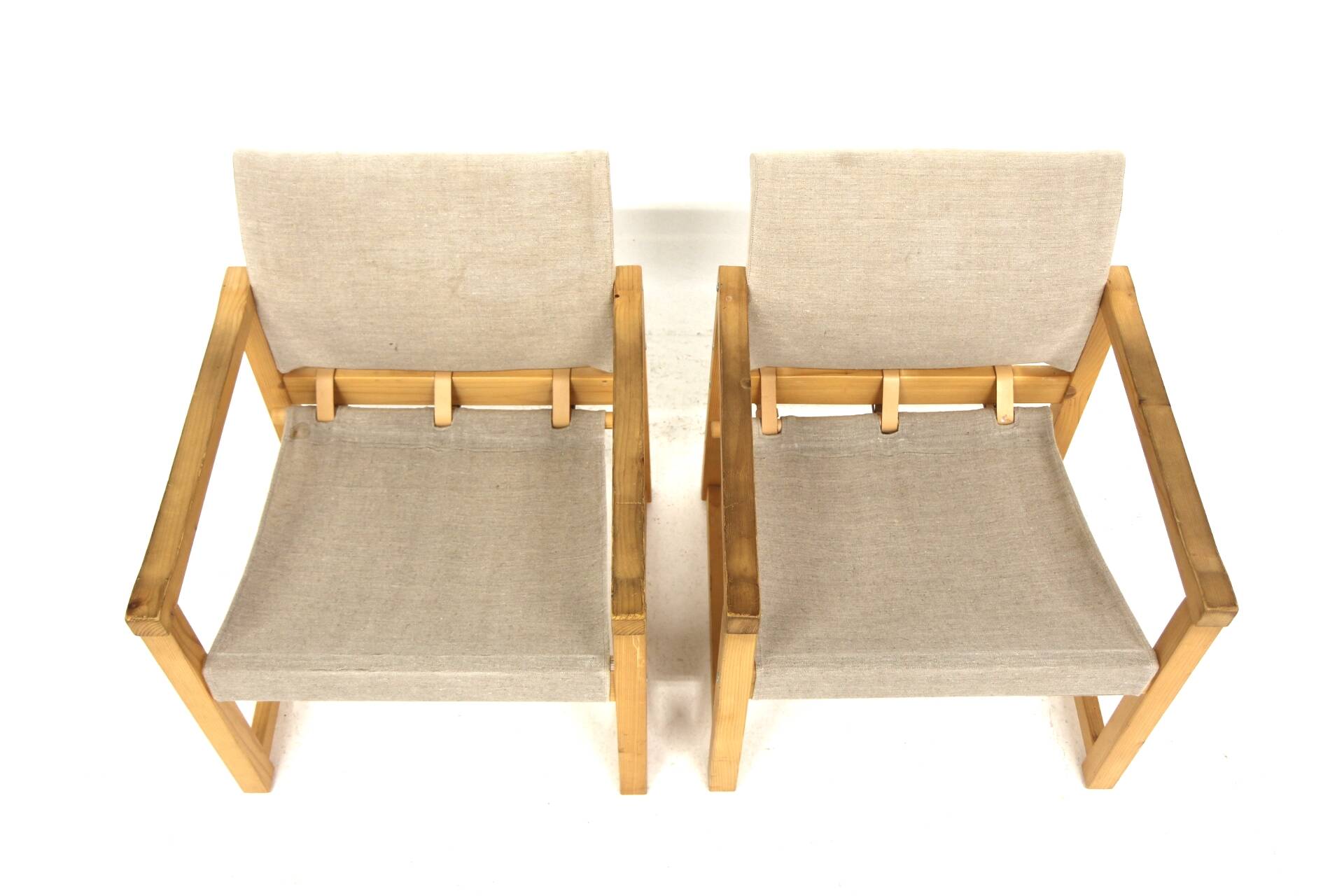 Set of 2 vintage "Diana" armchairs, Karin Mobring, Möbel-Ikea, 1970s