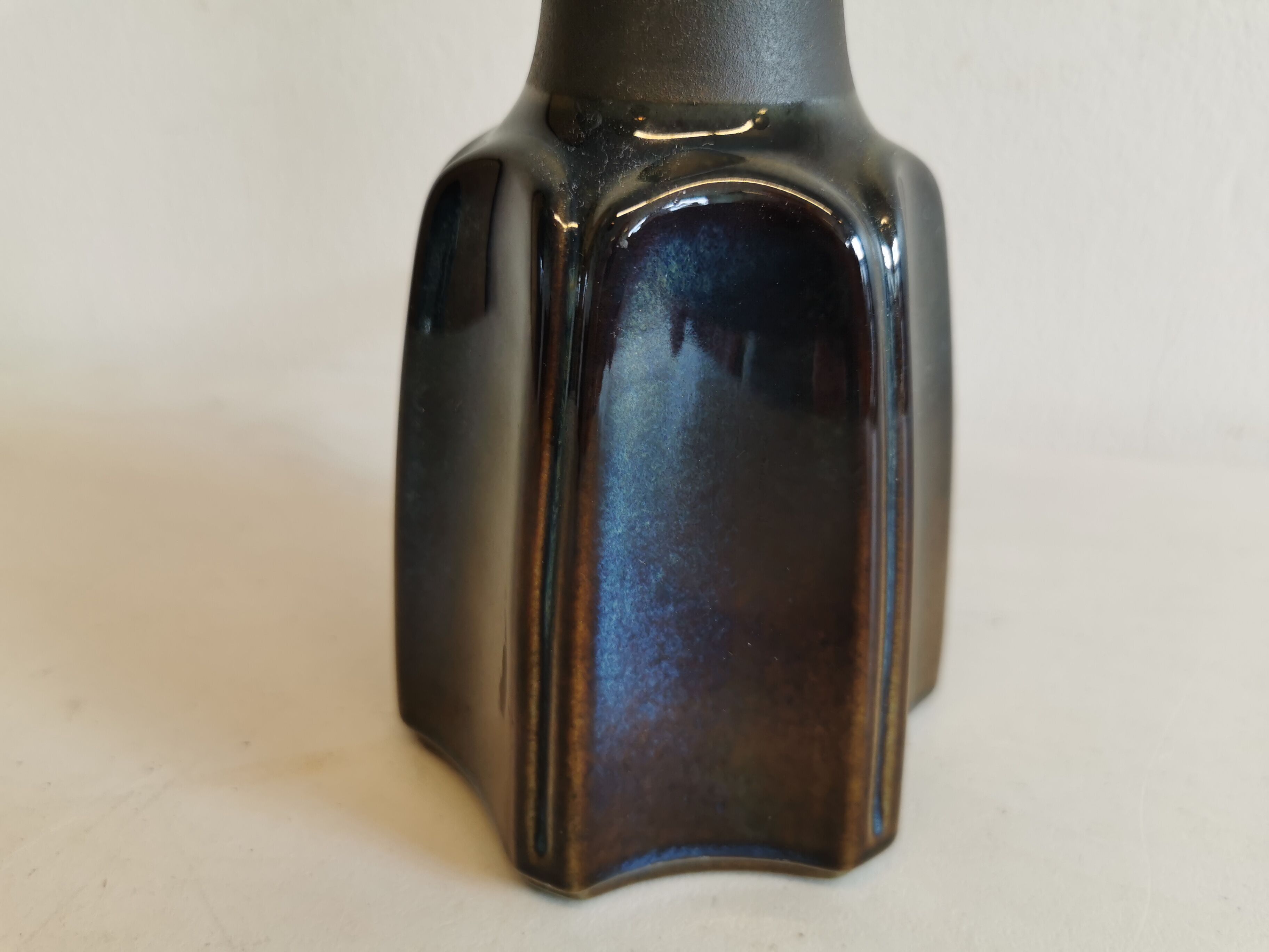 Ceramic table lamp from Danish Søholm, estimated 1960-1980.