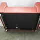 Wittmann Oversized Red Leather Lounge Armchairs and Ottoman, Austria
