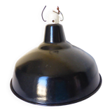 Industrial pendant light in enamelled sheet metal 2106159