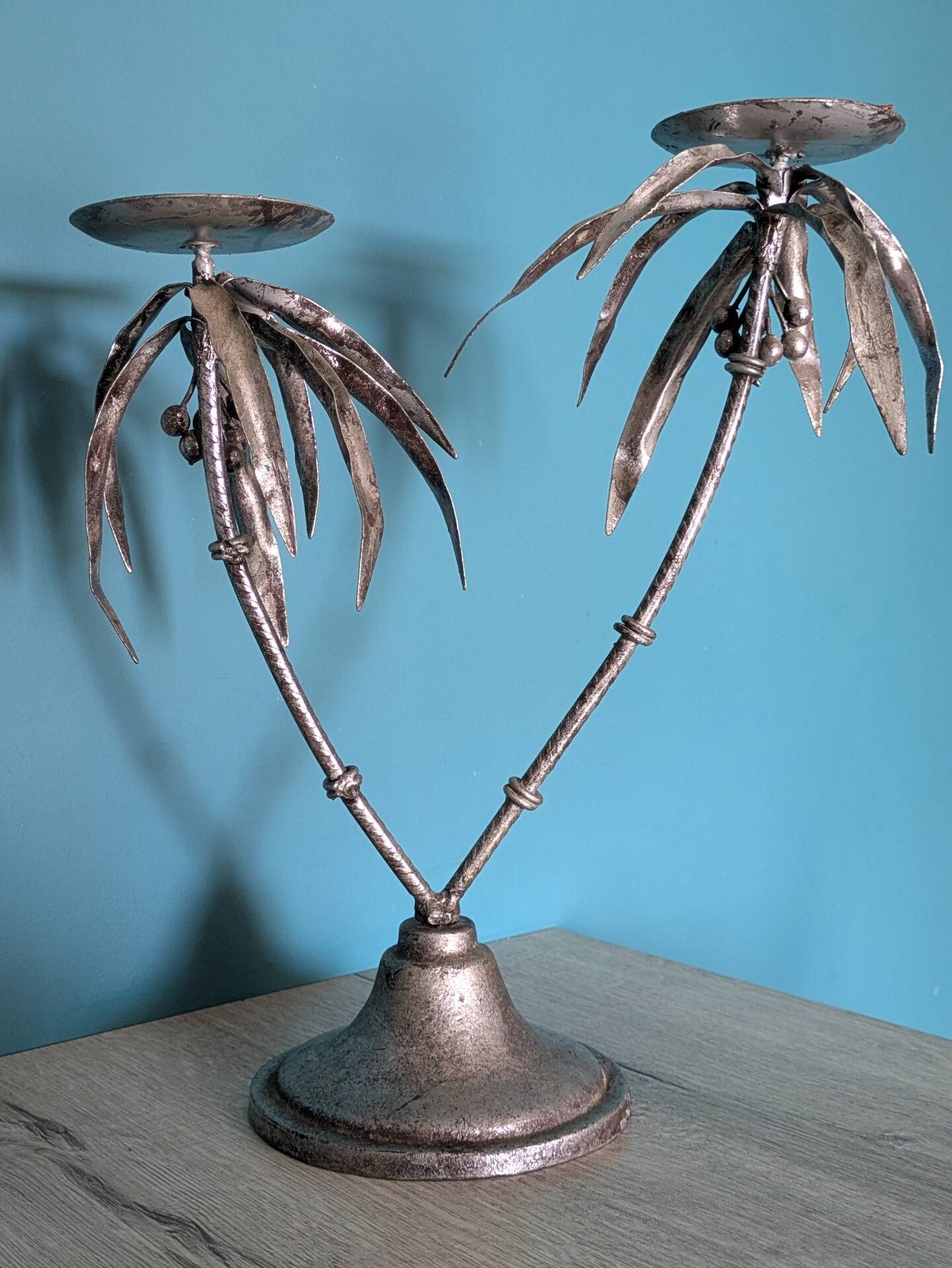 Magnificent vintage Hollywood Regency candlestick