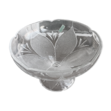 Crescendo glass stand cup from the 70s