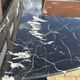 Original Knoll Tulip dining table (120cm) Nero Marquina glossy LIKE NEW!