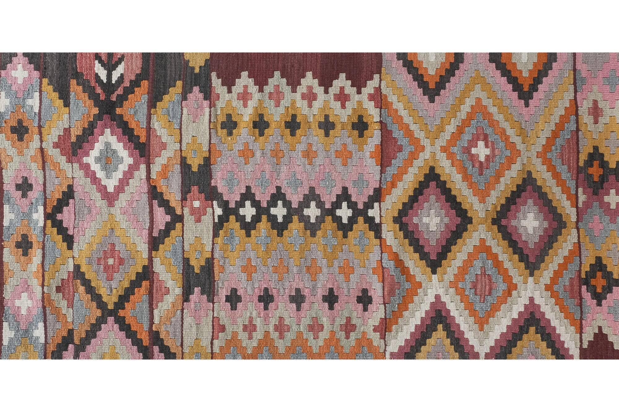 Vintage Turkish hallway rug 78x460 cm