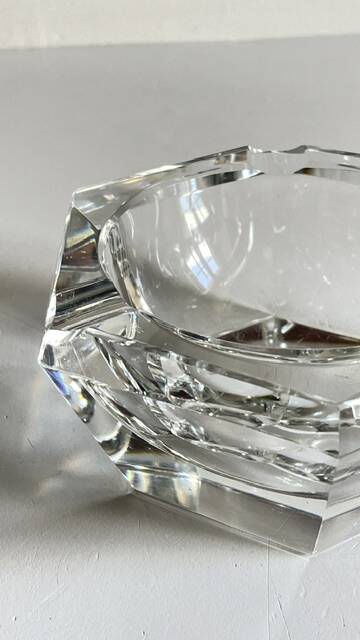 CENDRIER Vide-Poche CRISTAL Vintage
