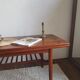 Scandinavian coffee table circa 1960 - by F. Ohlsson in teak (model Sesam, brand Tingstrom)