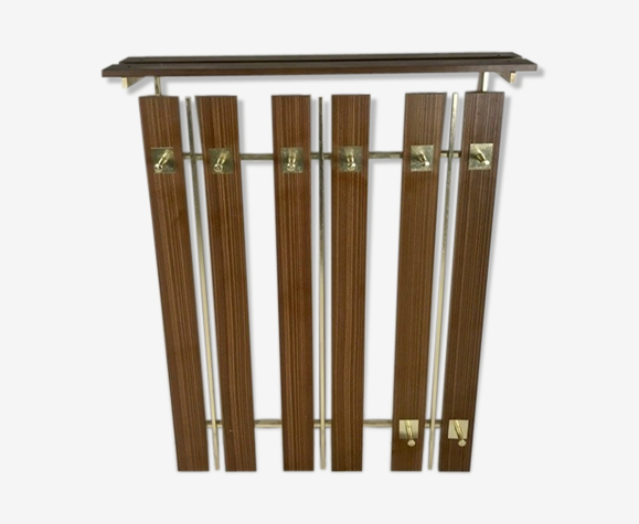 Scandinavian teak coat hanger vintage 60 '